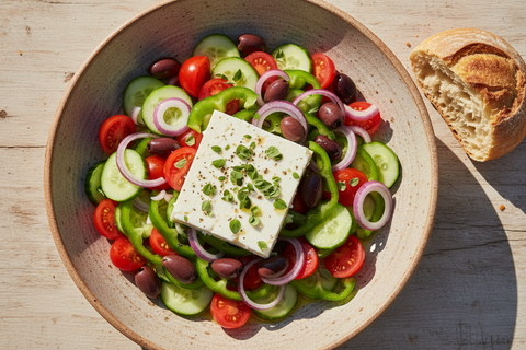 Horiatiki (Greek Village Salad)
