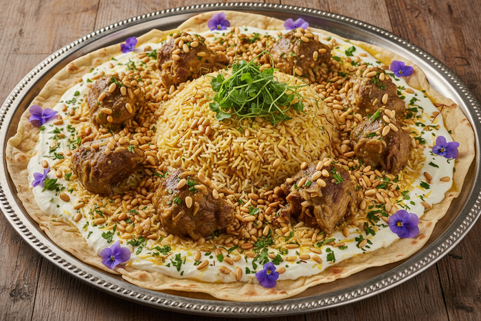 Mansaf (منسف) — Jordanian National Dish