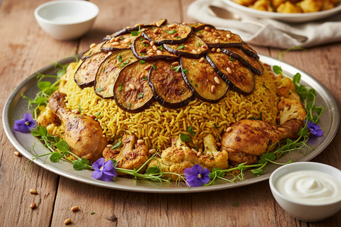Maqluba (مقلوبة) — Palestinian Upside-Down Rice