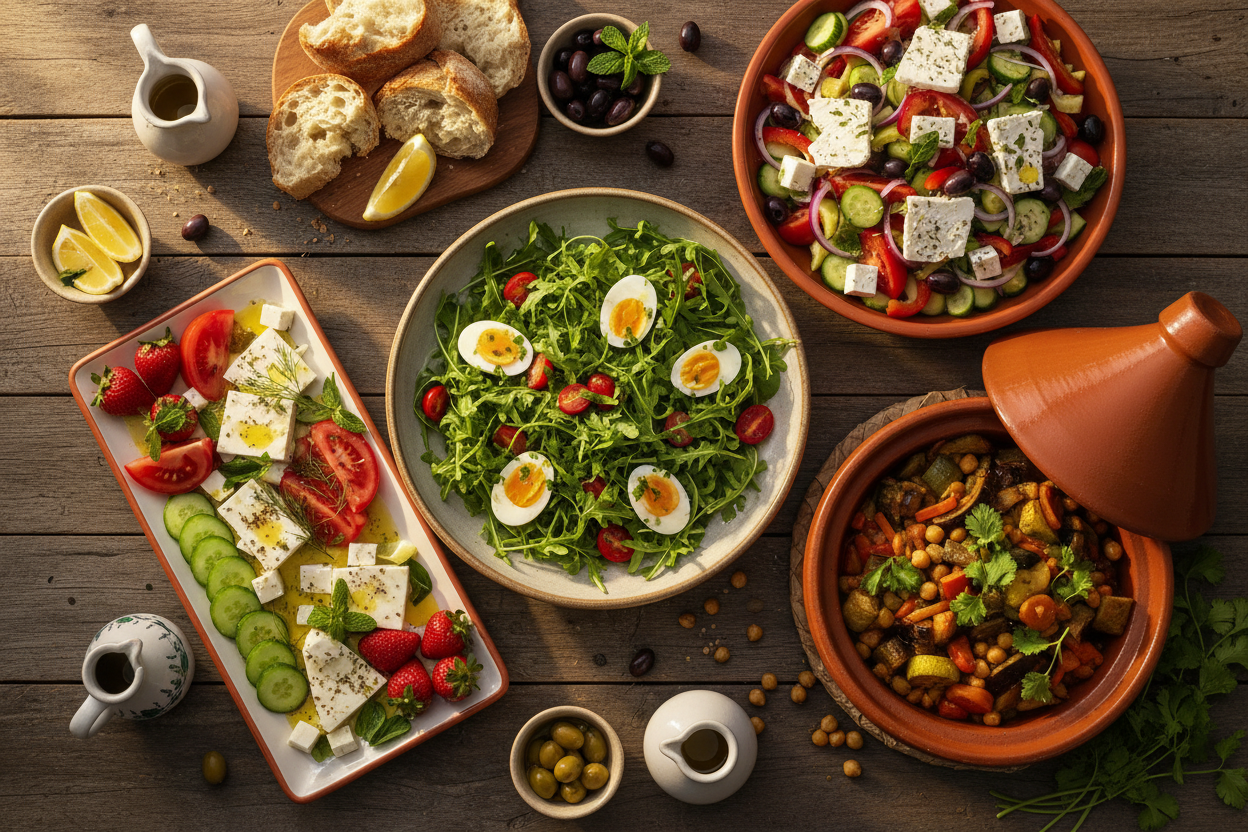 The Mediterranean Day: How to Eat Like the Healthiest People on Earth