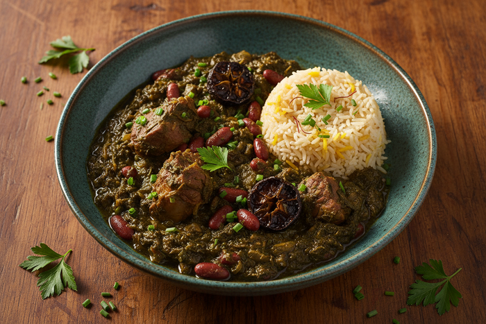 Ghormeh Sabzi (قورمه سبزی) — Persian Herb and Lamb Stew