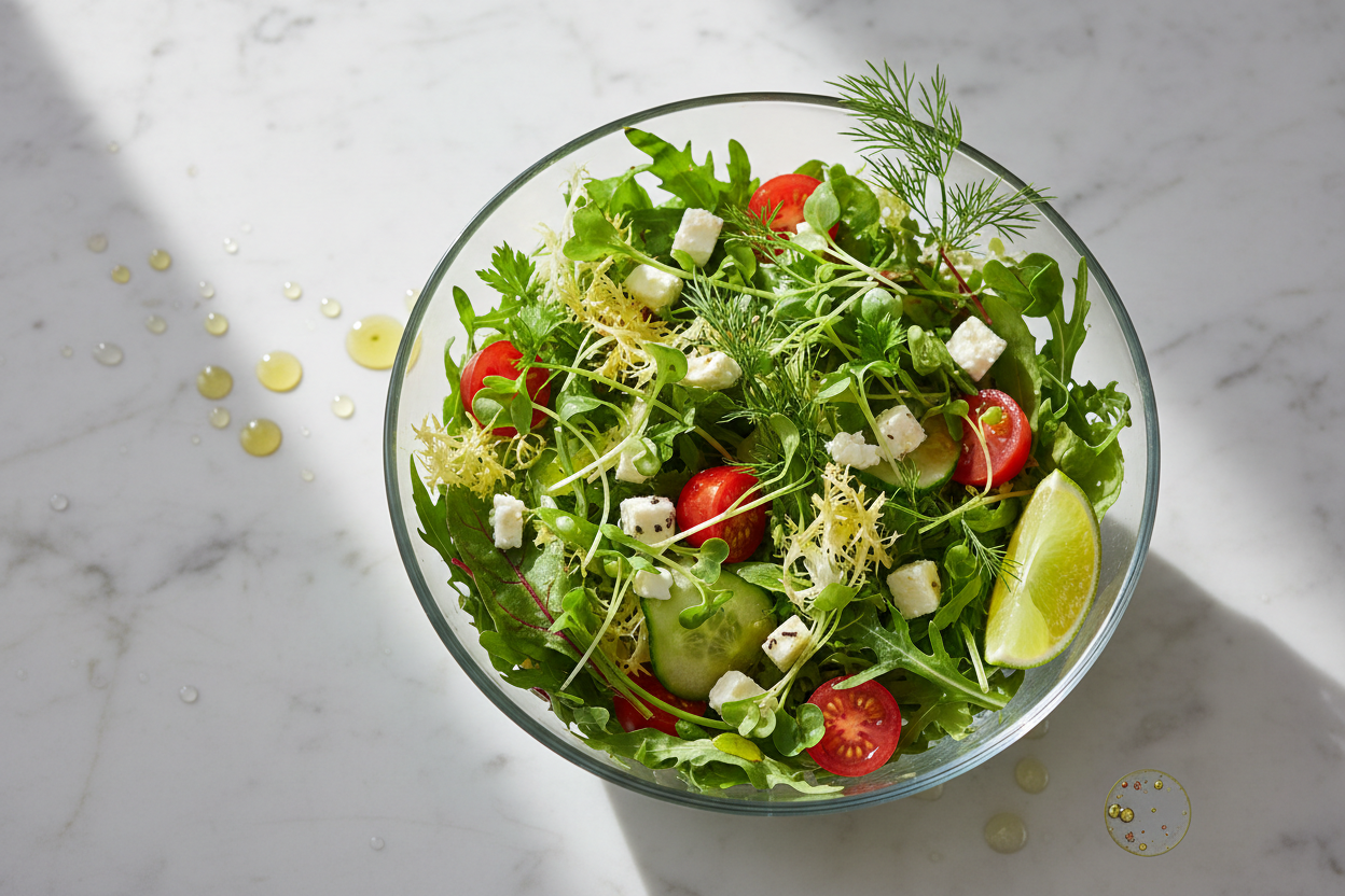 What's Actually In Your Plate? A Microscopic Tour of One Crysp Salad
