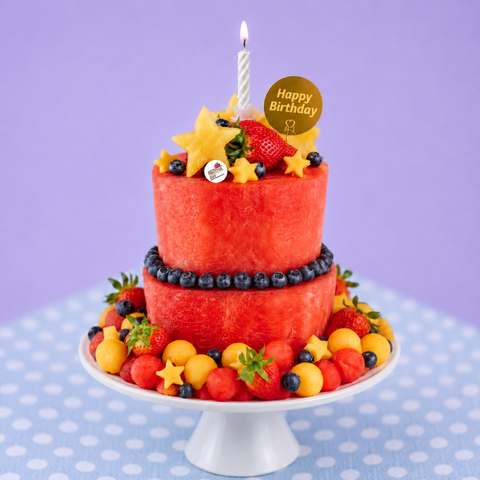 2 Tier Watermelon Cake