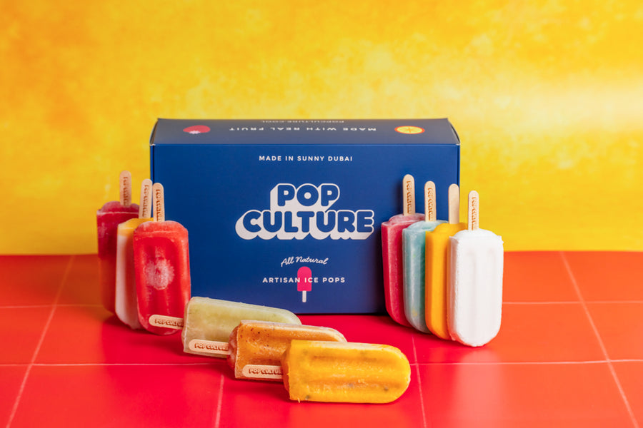 Pop Culture Artisan Ice Pops (Box of 10)