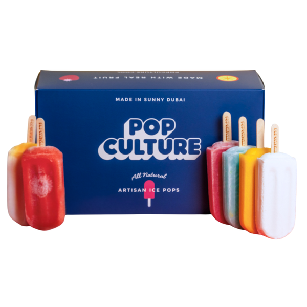 Pop Culture Artisan Ice Pops (Box of 6)