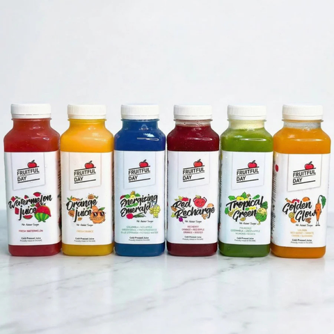 Cold-Pressed Juice Selection - Pack of 6 x 330ml