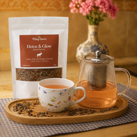 Detox & Glow Blend Organic Herbal Tea