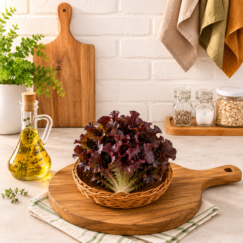 Oakleaf Red Lettuce