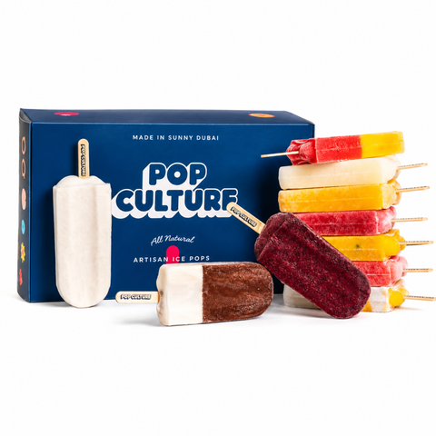 Pop Culture Artisan Ice Pops (Box of 10)