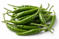 Organic Green Hot Chilli Peppers