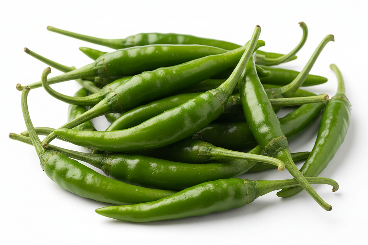Green Hot Chilli Peppers - image 1
