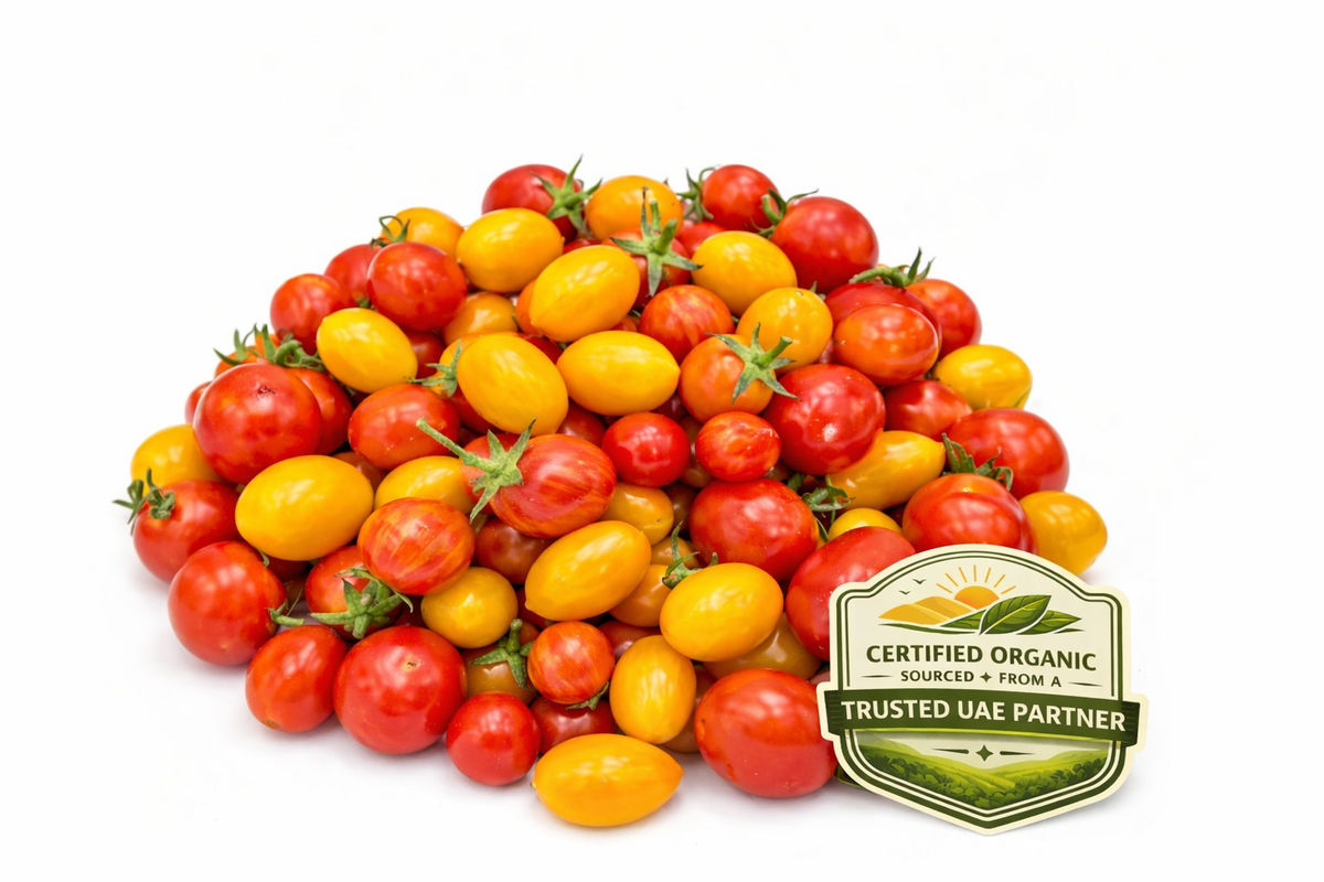 Organic Mixed Color Cherry Tomatoes - image 1